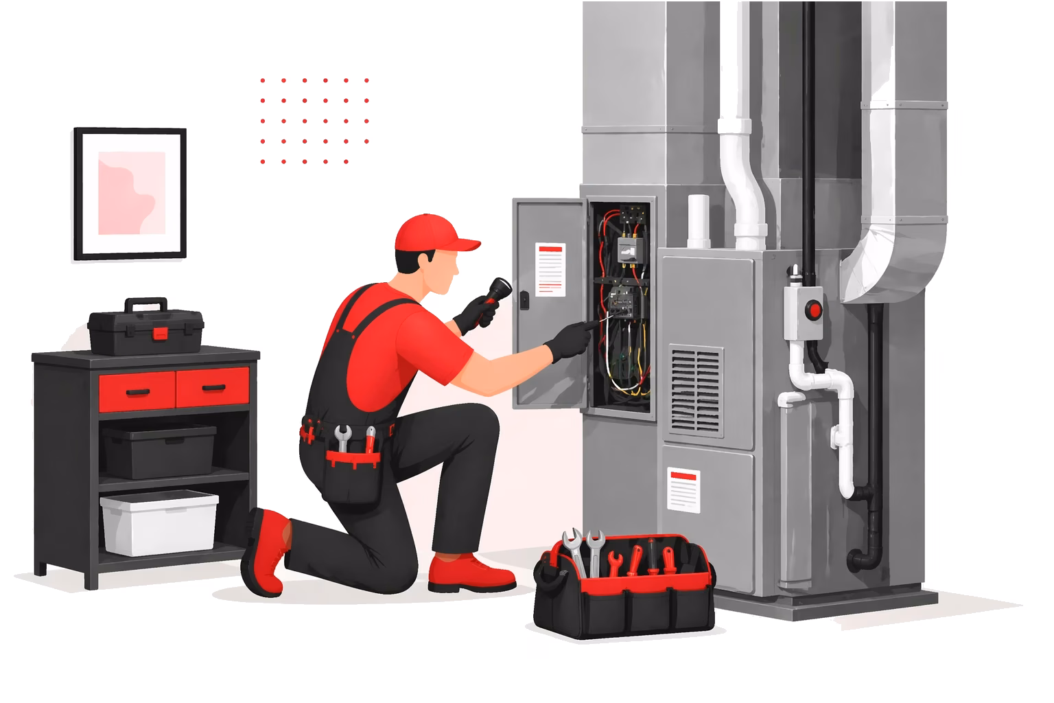 Furnace illustration